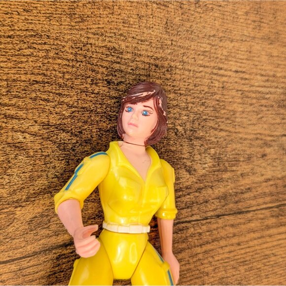 TMNT Figure Lot – Vintage April, Traag, Samurai Leo + 2012 Shellraiser Van - Picture 13 of 16